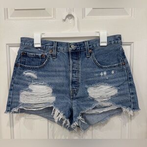 Levi's 501 Women's Denim Cut-Off, Size 31